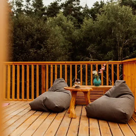 Nowoczesne Na Drzewie - Kolobrzeg - Sauna - Polanaglamp Village de vacances Niezyn