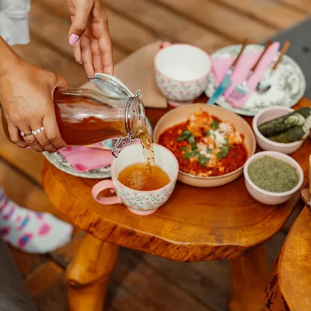 Village de vacances Nowoczesne Na Drzewie - Kolobrzeg - Sauna - Polanaglamp