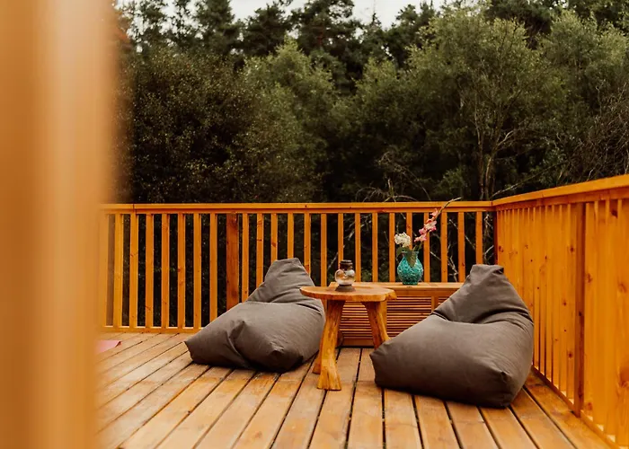 Nowoczesne Na Drzewie - Jacuzzi - Kolobrzeg - Sauna - Polanaglamp Holiday park Niezyn