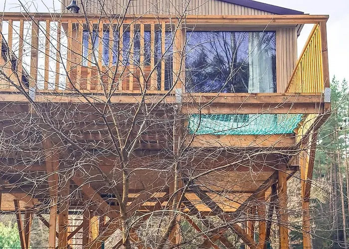 Nowoczesne Na Drzewie - Jacuzzi - Kolobrzeg - Sauna - Polanaglamp